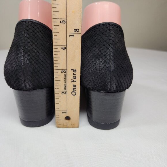 Bussola Women's Size 9 39 M Weyburn Willow Wedges Missouri Black Booties New - Picture 7 of 12